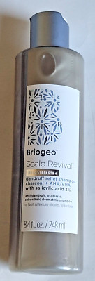 BRIOGEO : Scalp Revival MegaStrength+ Dandruff Relief Shampoo Charcoal  8.4 OZ.