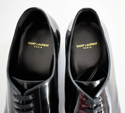 靴 MONTAIGNE 25 DERB CORDOVAN/LACCATO NERO 靴 MONTAIGNE 25 DERB CORDOVAN/LACCATO NERO Vinyl Leather