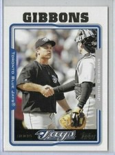 2005 Topps #296 John Gibbons Toronto Blue Jays