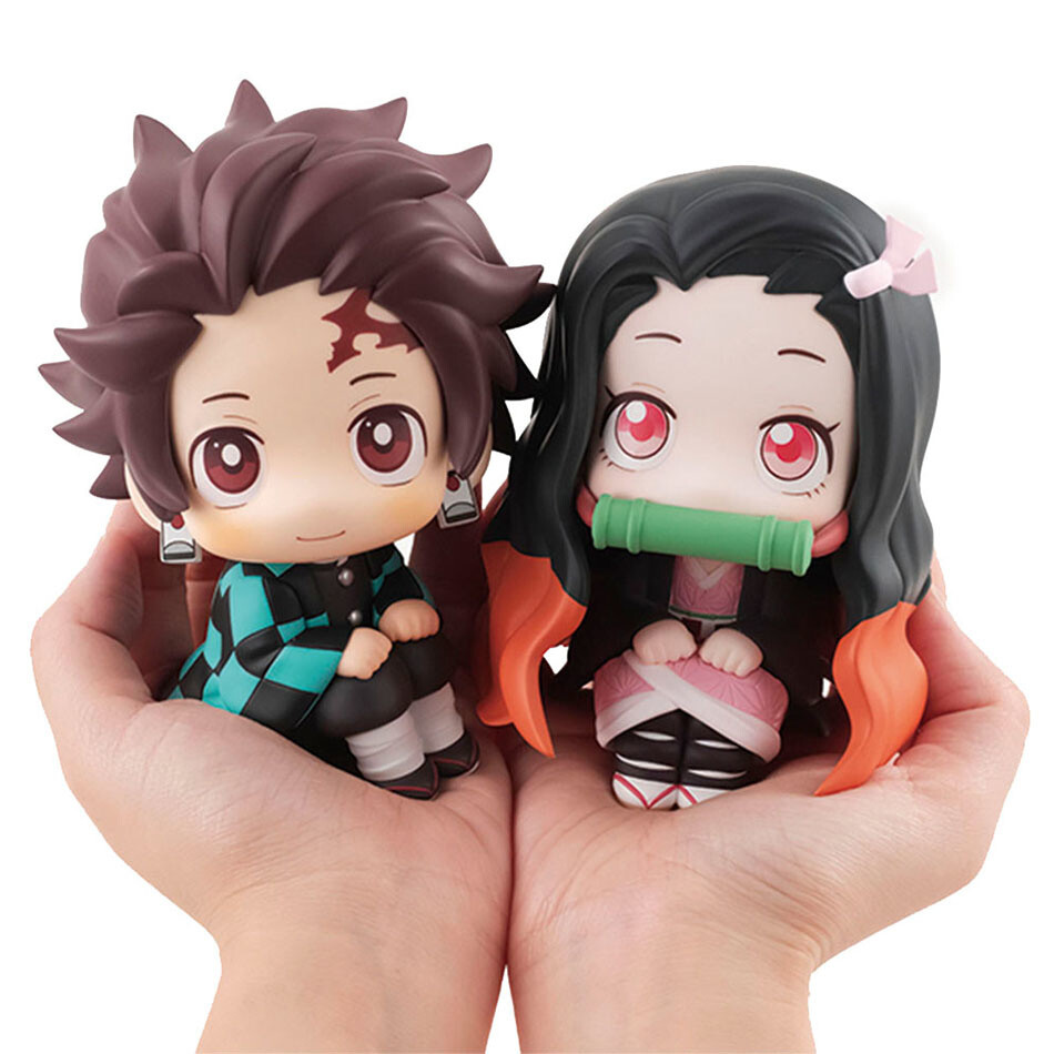 Figuras Deamon Slayer Nezuko y Tanjiro Kamado Serie TV Anime Manga Figures
