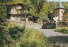 12/Postkarte - Radebeul / Lößnitzgrund mit Kleinbahn