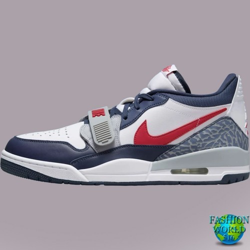 Nike Air Jordan Legacy 312 Low Men's Size 12 White/Varsity Red/ Navy CD7069 164 - Picture 3 of 13
