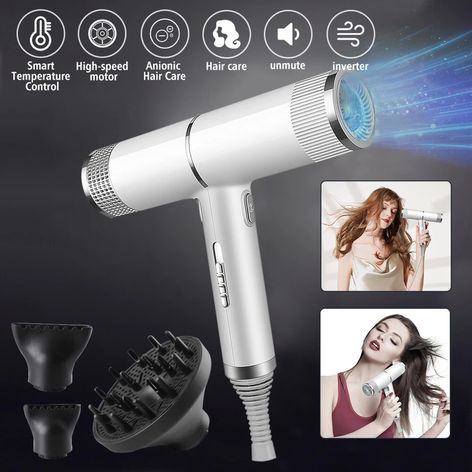 2500W Secadoras Cabello Secadora de Pelo Secador Profesional Hair Dryer Ionic - Image 4 of 4