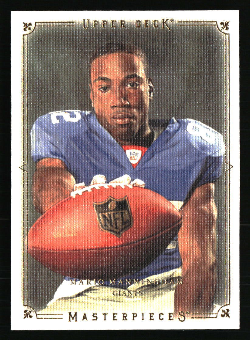 Mario Manningham Upper Deck Masterpieces #61 Base
