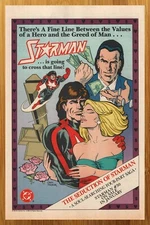 1990 DC Comics Starman Vintage Print Ad/Poster Authentic Promo Wall Pop Art 90s
