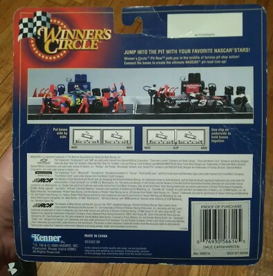 NASCAR Winner's Circle Pit Row Series Dale Earnhardt 25th