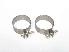 Vw Bug Bus Heat Exchanger Clamp Pair Set Of 2 Heater Box To Muffler 113255341a