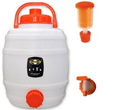 Beczka Speidel Beczka na napoje 12L Żywność z kranem wylotowym NW 15 + Pund fermentacyjny