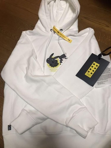 Pokemon Moncler Fragment Pikachu Hoodie 