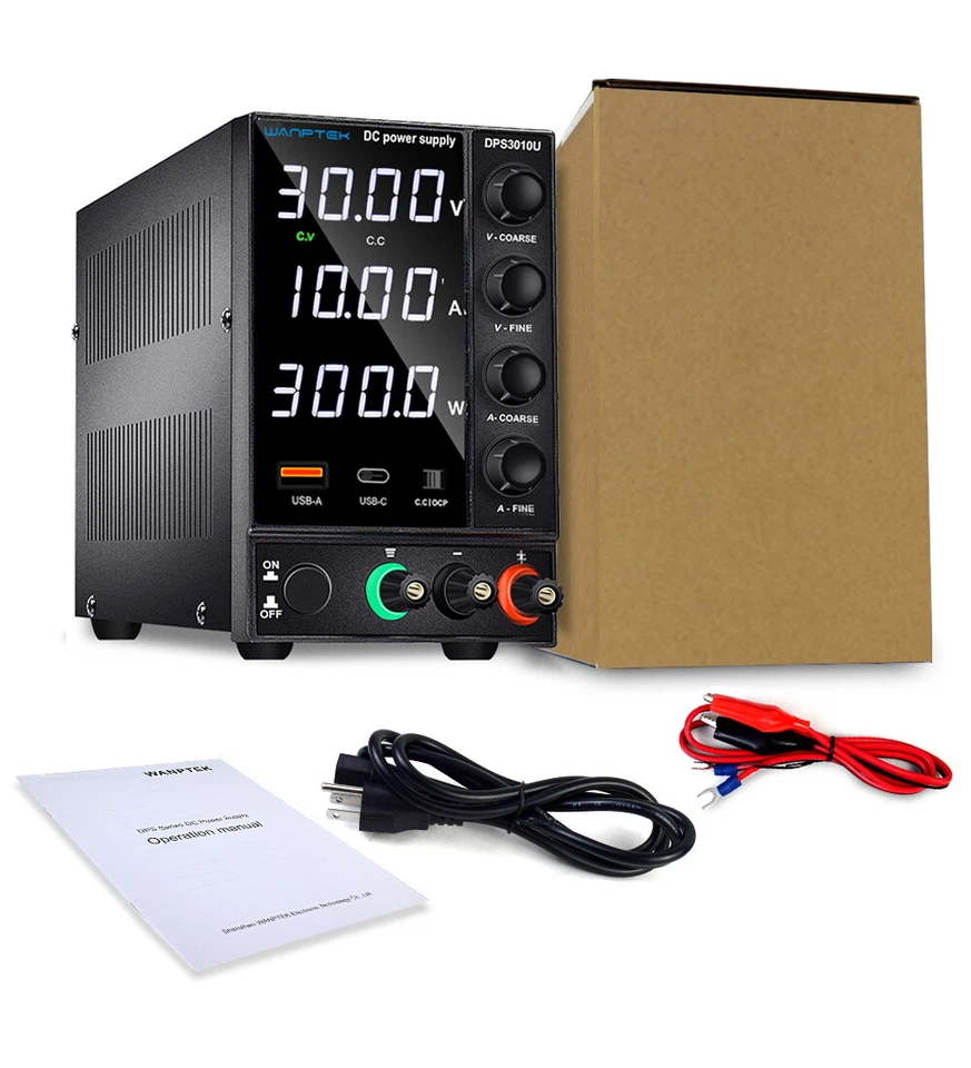  0~30V 10A Adjustable Variable DC Lab Power Supply Precision Voltage Regulator  - image 4 of 4