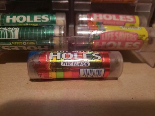 Vintage Life Savers HOLES Discontinued Candy Five Flavor 1989 SEALED - Picture 2 of 4