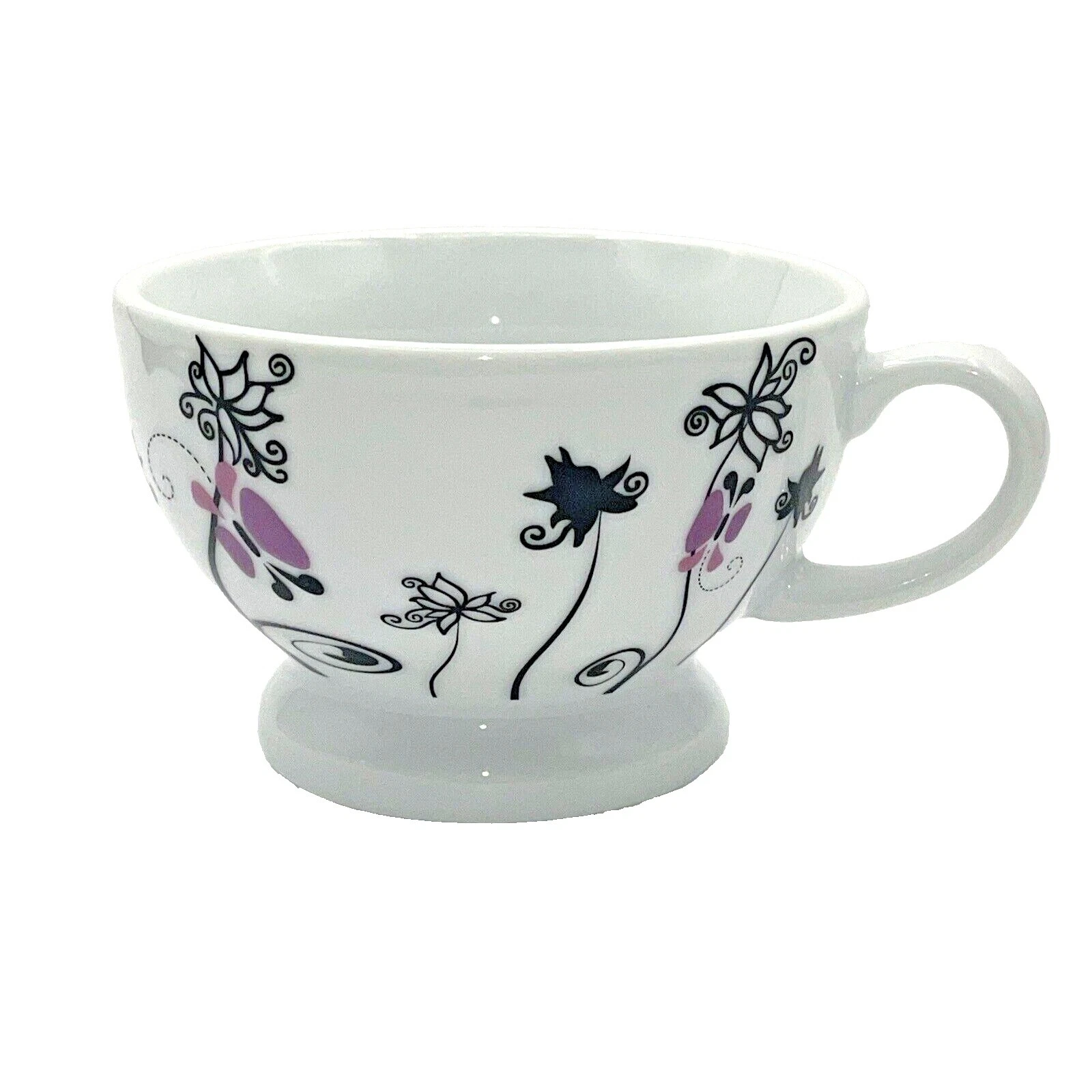 White Porcelain Animal Print Dinnerware & Serveware