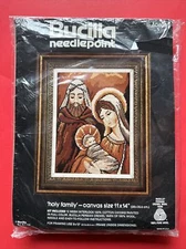 Bucilla Crewel Embroidery Kit Holy Family 60605 11” X 14” New