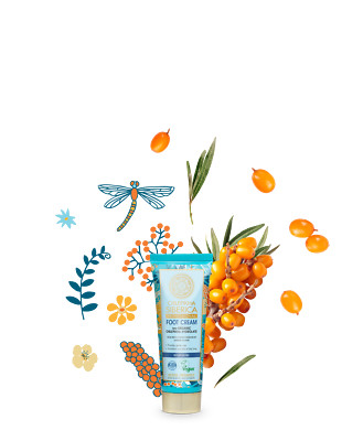 Natura Siberica Oblepikha Foot Cream, 75 ml