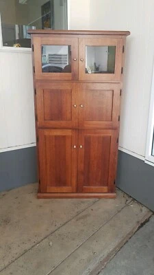 Wooden Cabinet With Sliding Keyboard Drawer Cabinets Gumtree