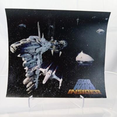Star Wars Insider - Rebel Fleet Sticker / Decal - Fan Club 1996 - X-Wing Ship