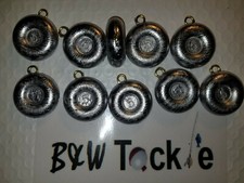 25 of 5 oz Round River Sinkers - Lead Fishing Weights - Free Shipping