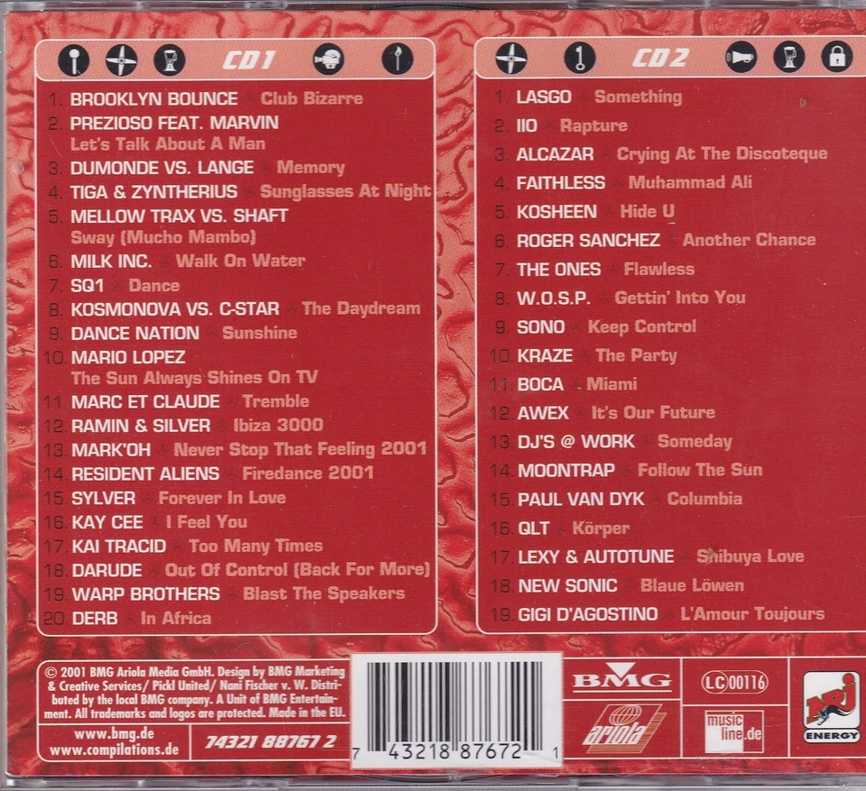 Members Only - Vol. 12 - Sylver, Alcazar u.a. -Doppel-CD-472- near mint - Bild 2 von 2