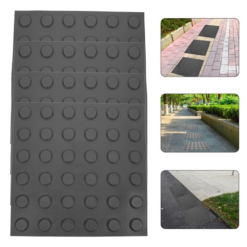 4 Sheets Blind Brick Road Floor Stickers Walkway Sidewalk Boards