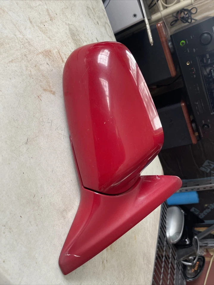 Espejo retrovisor derecho Toyota Celica 1996. Rojo Foto 2 de 4