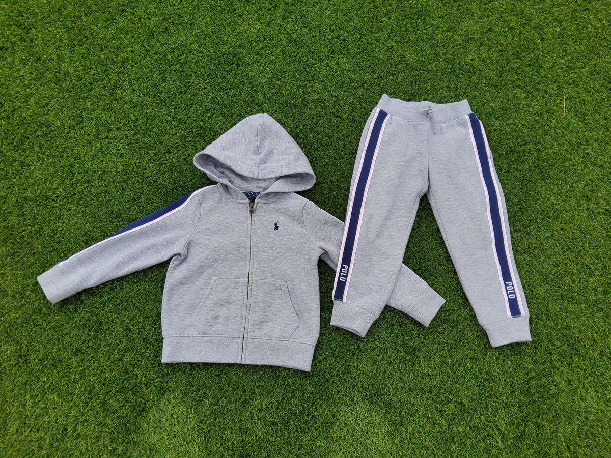 Polo Ralph Lauren Kids Infants Grey Tracksuit Size 4T eBay