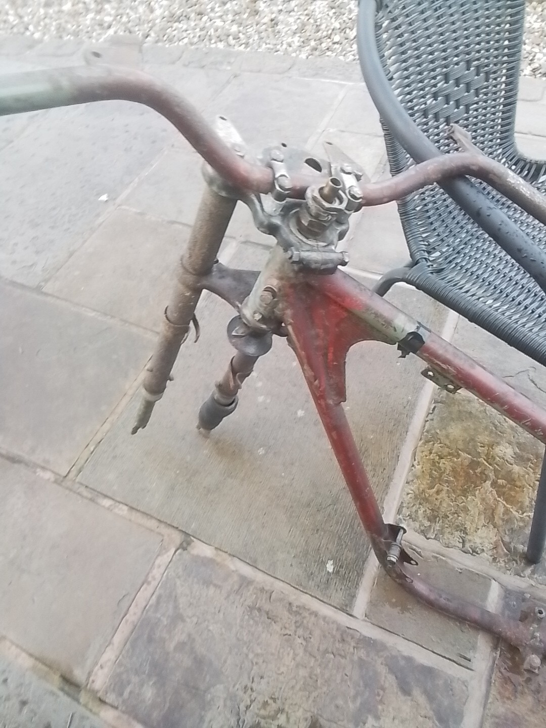 BSA BANTAM D1 D3 FRAME NO V5 BSA FRAME D1 D3 BANTAM FRAME FORKS | eBay UK