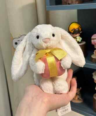 Bashful Present Bunny Rabbit Jelly Cat Plush Toy Soothes Doll NWT with Dust Bag