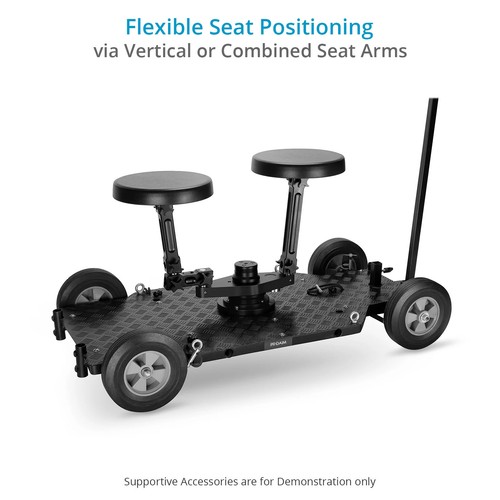 Asiento Proaim Dolly para cámara puerta Dolly. Compatible con montaje de torniquete Proaim - Imagen 4 de 7
