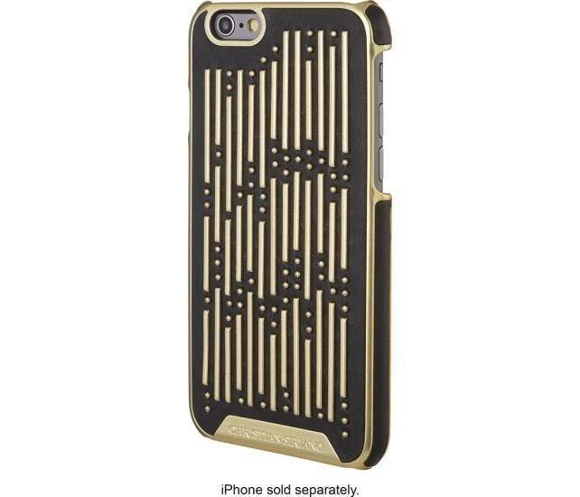 Funda rígida Christian Siriano para Apple iPhone 6 y 6s 4.7 negra/dorada Foto 2 de 4