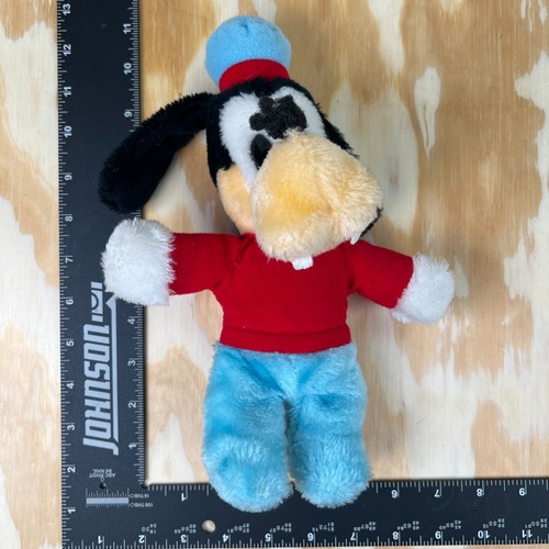 Rare 1970's Vintage Walt Disney Goofy Bean Bag Plush 10.5" Stuffed Animal - Picture 6 of 8
