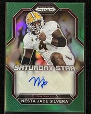 2023 Prizm DP Nesta Jade Silvera Saturday Star Green Prizm Auto SSS-NJS Raiders!