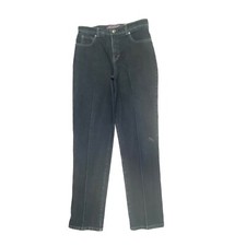 Gloria Vanderbilt Amanda Straight Leg Women's size 8 Dark Wash Blue Denim jeans