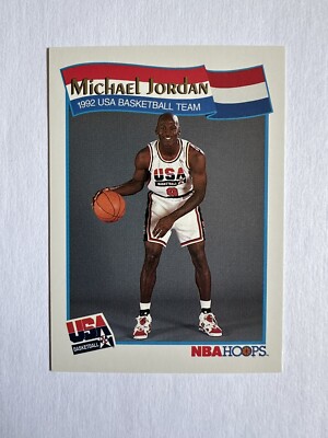 1991-92 NBA Hoops #55 Michael Jordan