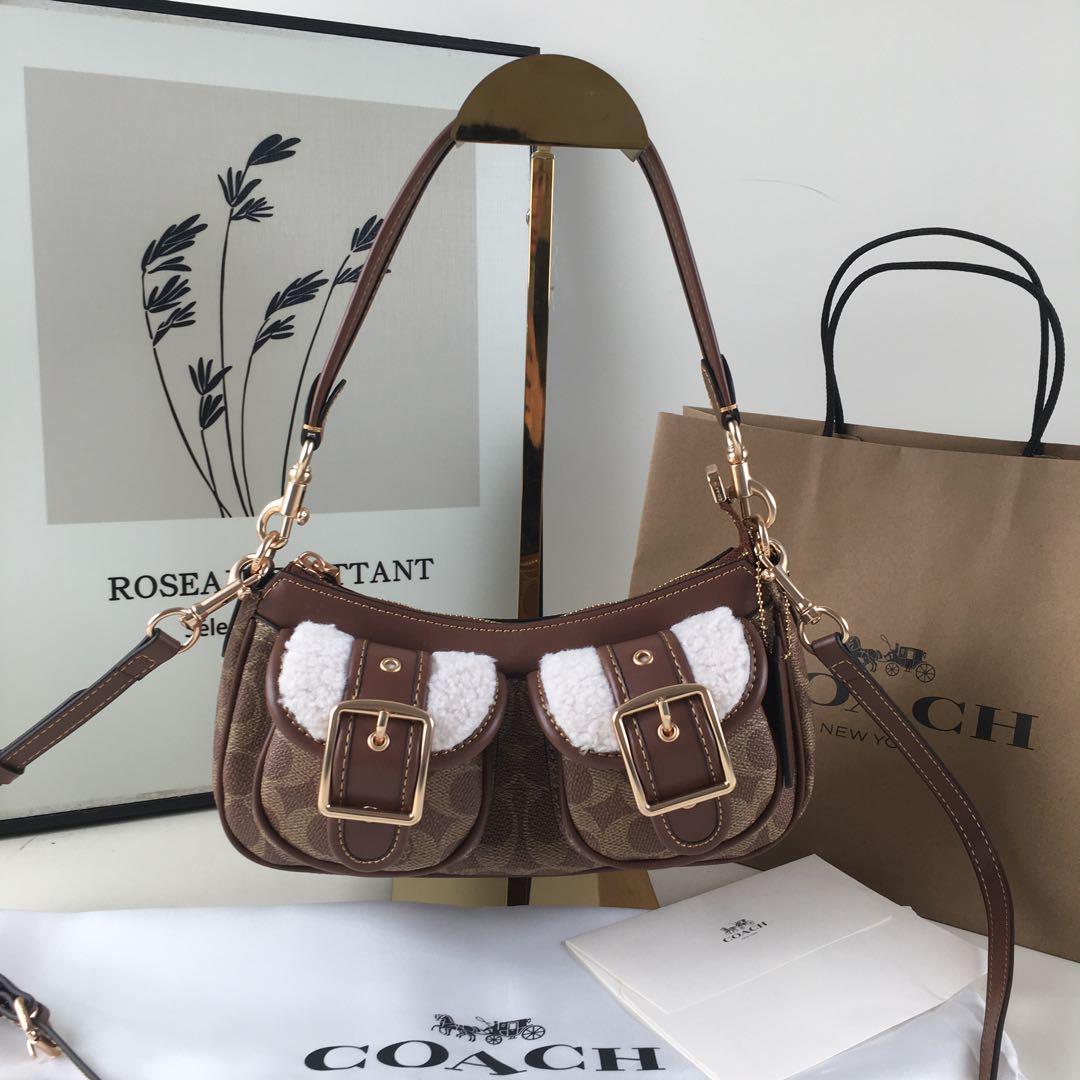 COACH CY658 Shoulder bag - brown | eBay