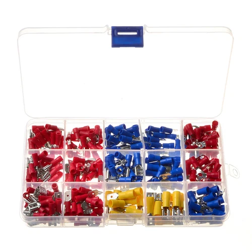 1200X Kabelschuhe Sortiment Box Auto KFZ Steckverbinder Satz Flachstecker Set De - Bild 12 von 14