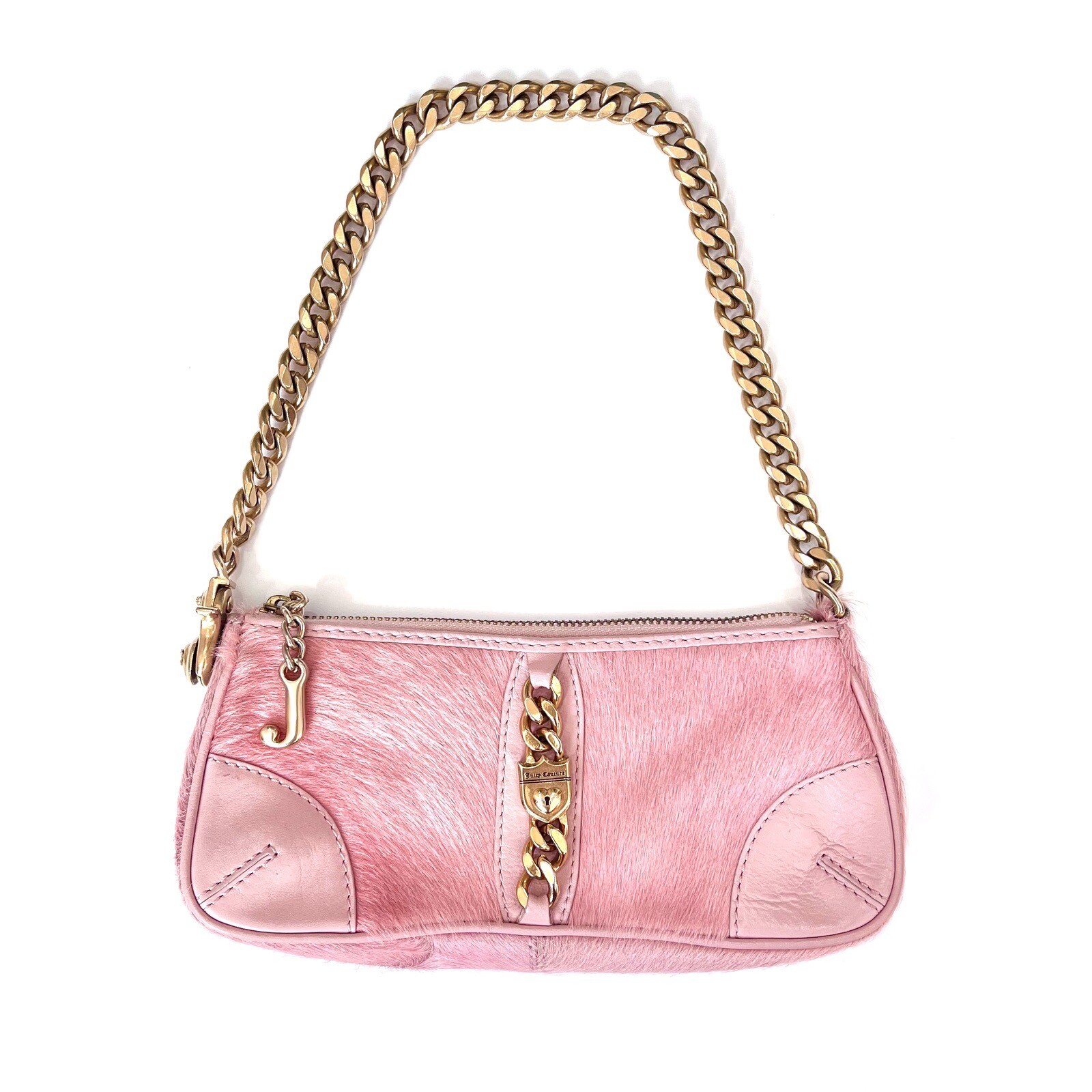 Vintage Y2K Juicy Couture Pony Calf Hair Leather … - image 8