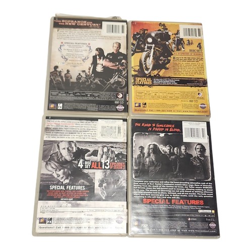 Sons of Anarchy: Season 1-4 DVD Set 17 Discs Total Complete - Picture 2 of 7