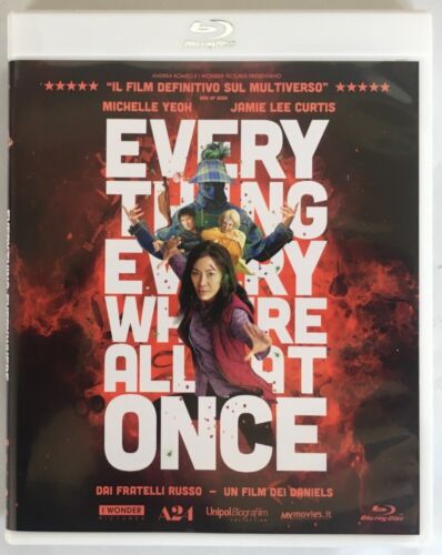EVERYTHING EVERYWHERE ALL AT ONCE BLU RAY EAGLE - Foto 1 di 1