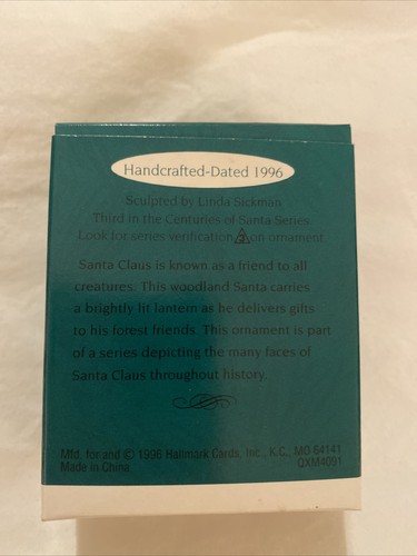 Hallmark Centuries of Santa Miniatur Andenken Ornament Sammler Serie #3 1996 - Bild 2 von 8