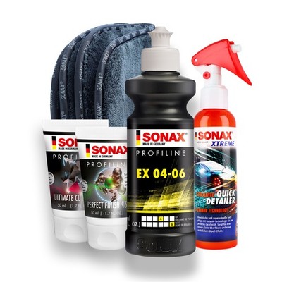 Sonax Autopolitur Set EX 04-06 Ultimate Cut Finish Politur Sonax Mikrofasertuch