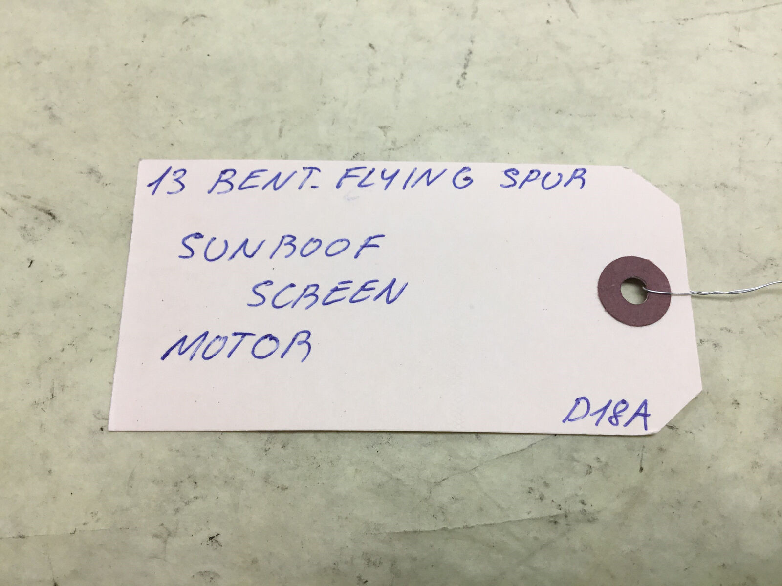 Bentley Flying Spur 2013-2018 Sunroof motor