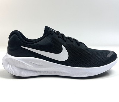 Nike Revolution 7 Men\'s Size‎ 12 NIKE Revolution 7 Mens FB2207-001 (Black/White), Size 12  main image 2