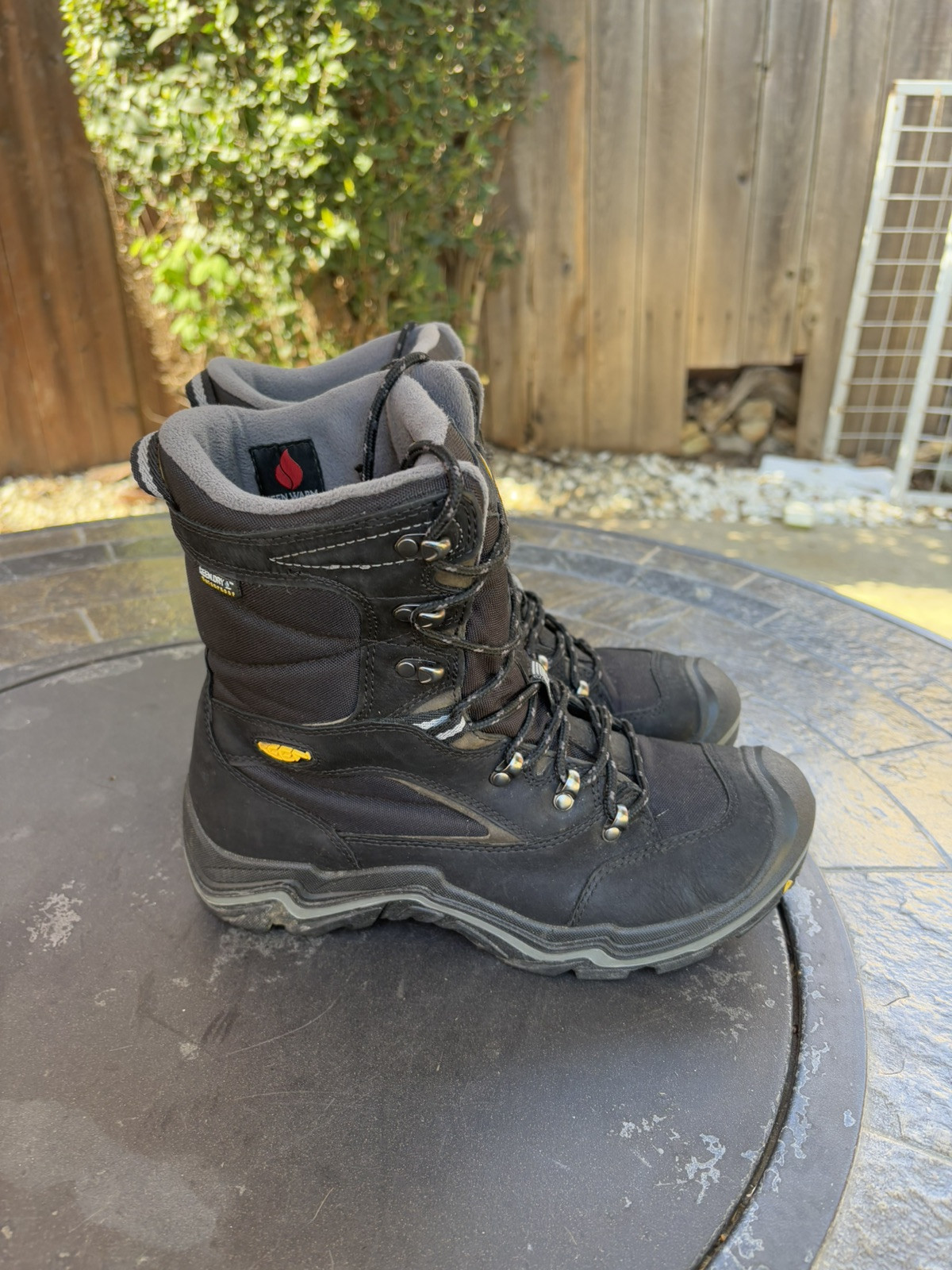 Stivali invernali Keen uomo Durand Polar 400 grammi uomo 9 nero gargoyle 40F *leggi*