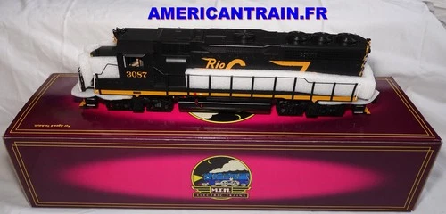Rio Grande GP40 3-Rail O Scale MTH Diesel Locomotive