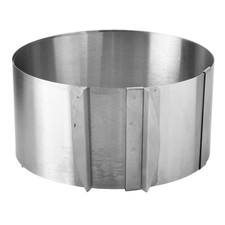 Stainless Steel Cake Mold Reusable Ring for Baking Mousse and Pastries
