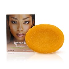 Lighten-Up Papaya Soap - 3.38 fl oz / 100 g- Natural Papaya Bar - Moisturizin...