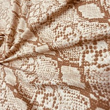 Animal Print Snake Fashion Design Spandex Fabric 60"wide by Yard for Swimwear