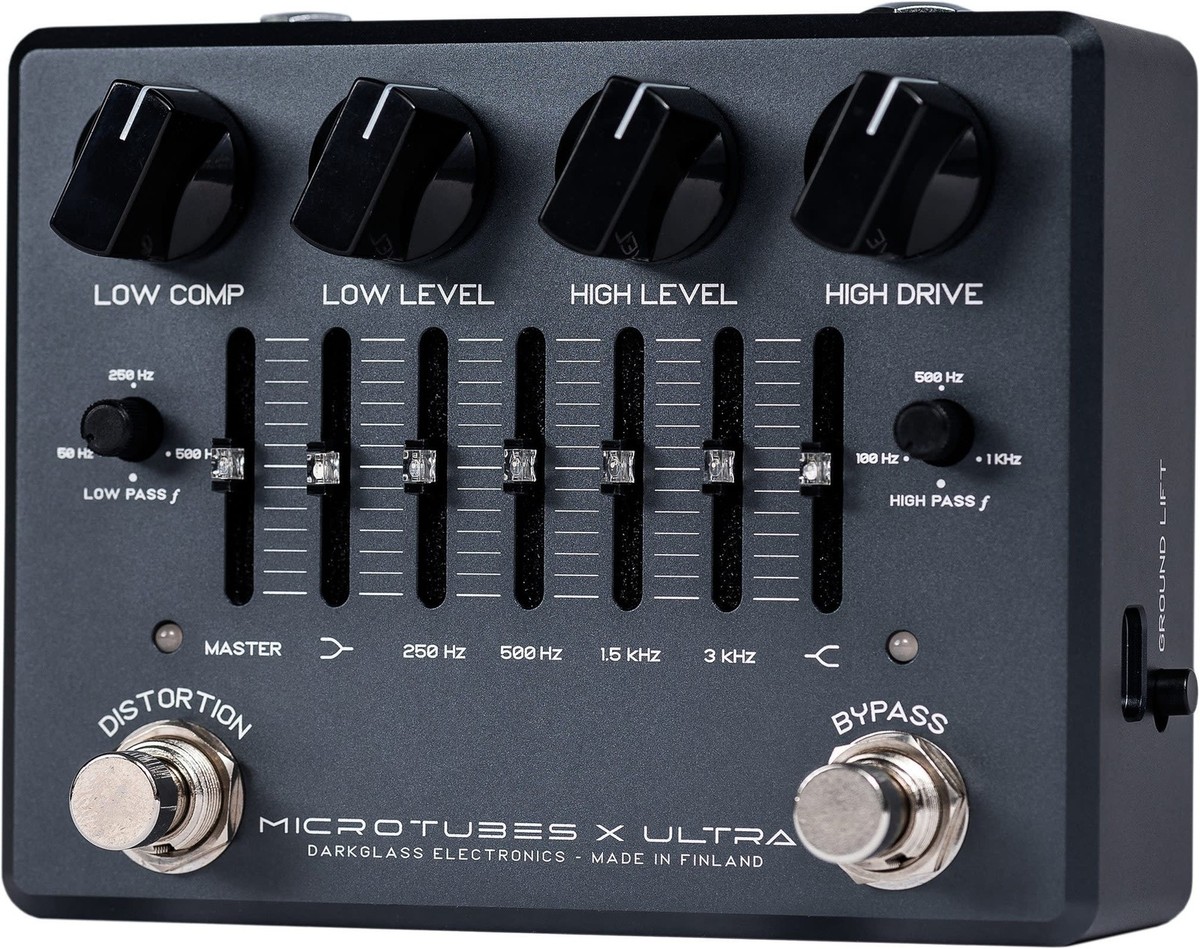 Open Box Darkglass Microtubes X Ultra Preamp/Distortion/DI Bass