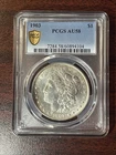 1903 Morgan Silver Dollar PCGS Gold Shield AU58