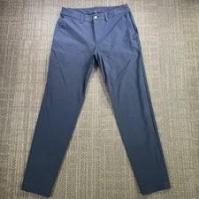 Lululemon ABC Slim Fit Pant Trouser Men 30x30 True Navy Blue Stretch VersaTwill